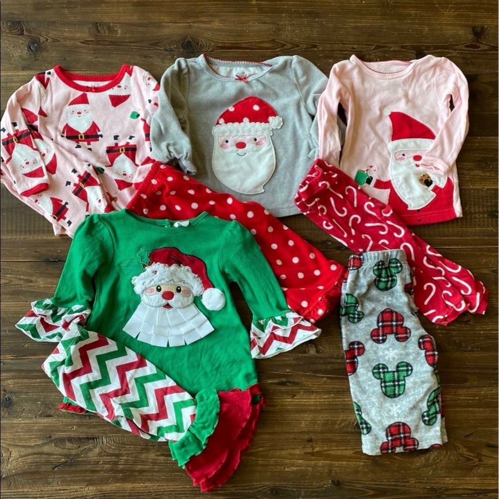 Baby girl 12 month Christmas Bundle- Carters and others